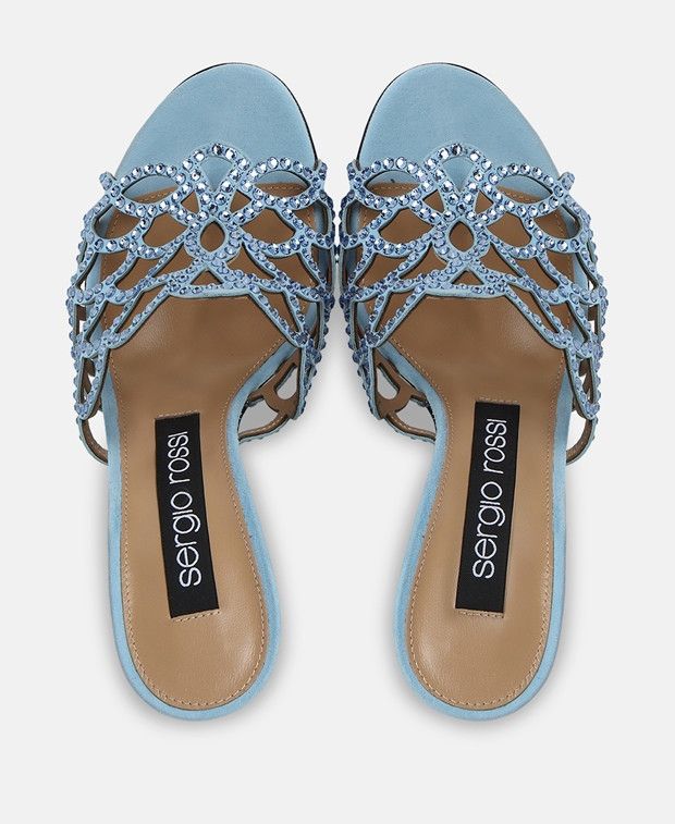 Sergio Rossi Sr Mermaid Mules Size US 6 / IT 36 - 3 Thumbnail