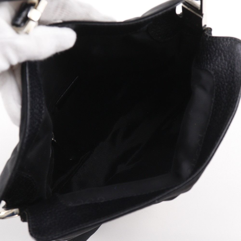 Gucci Gucci Gucci Jackie Nylon Canvas Shoulder Bag Canvas Shoulder Bag 001.3734.200047 DUTY FREE for USA Size ONE SIZE - 6 Thumbnail