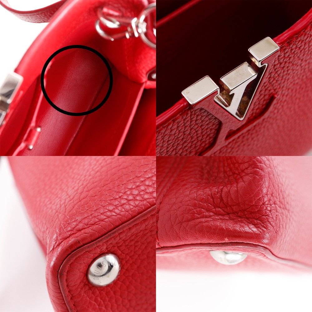 Louis Vuitton Louis Vuitton Louis Vuitton Capucines BB Taurillon 2way bag Leather Handbag M94754 DUTY FREE for USA Size ONE SIZE - 12 Thumbnail