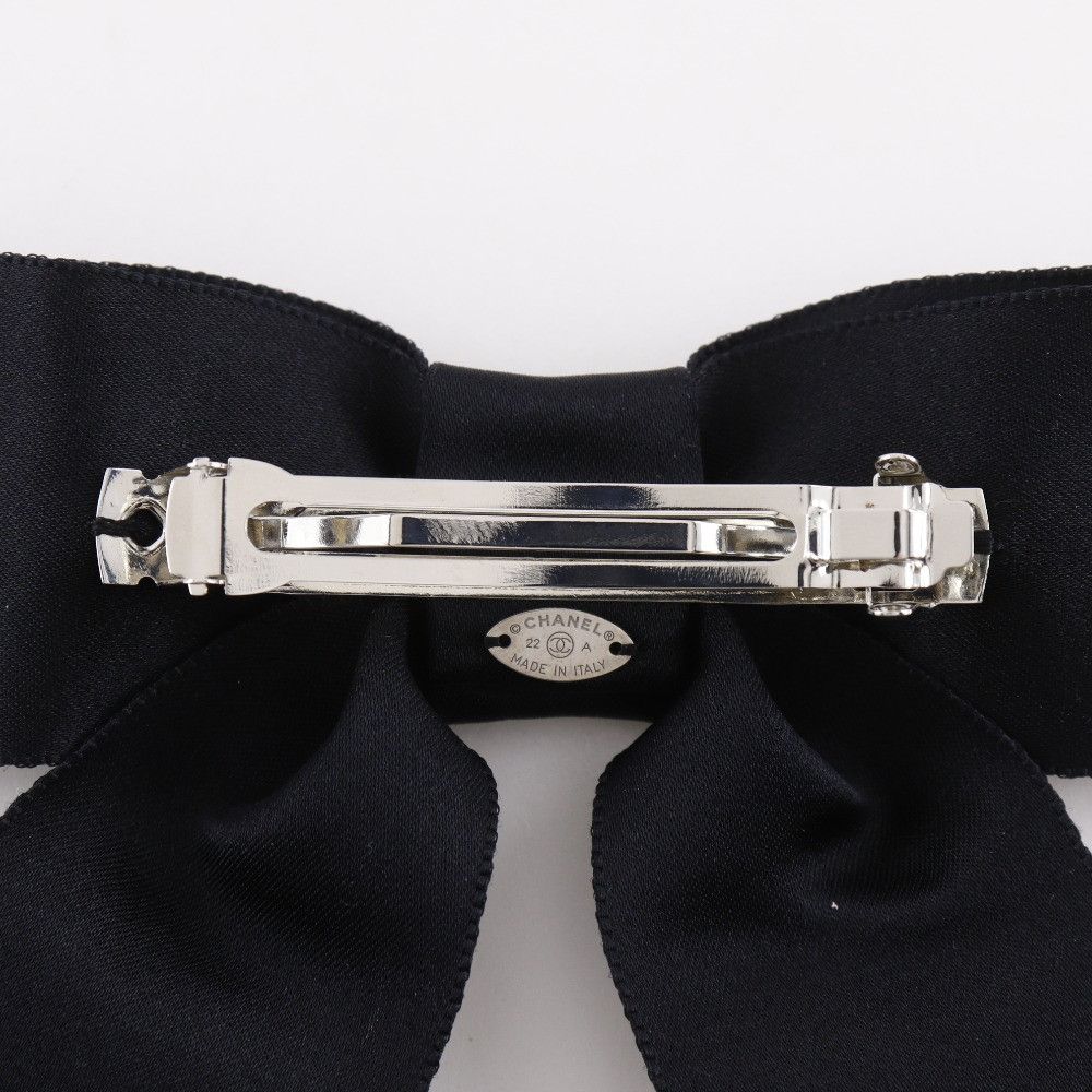 Chanel Chanel Chanel Ribbon Satin Barrette Others Other DUTY FREE for USA Size ONE SIZE - 4 Thumbnail