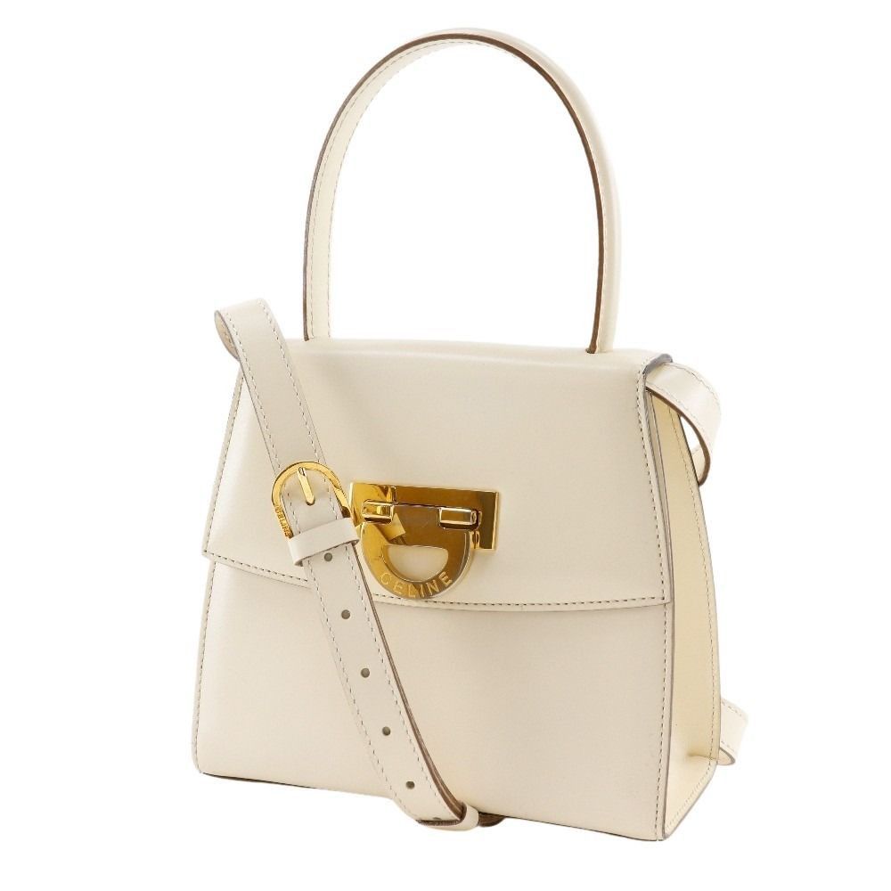 Celine Celine Celine 2way Calf Handbag Leather Shoulder Bag DUTY FREE for USA Size ONE SIZE - 2 Thumbnail