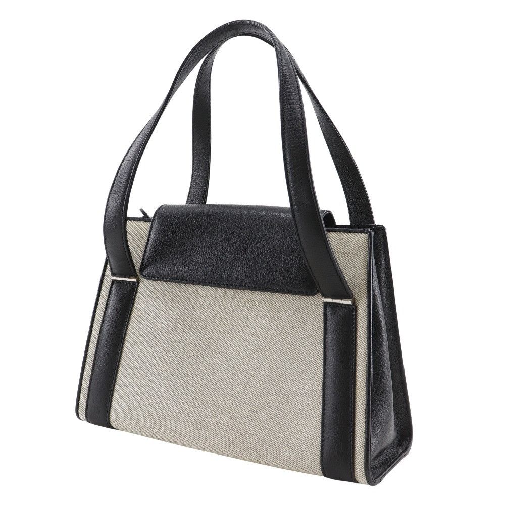 Other Other MORABITO Calf Canvas 2way Tote Bag Leather Tote Bag DUTY FREE for USA Size ONE SIZE - 2 Thumbnail