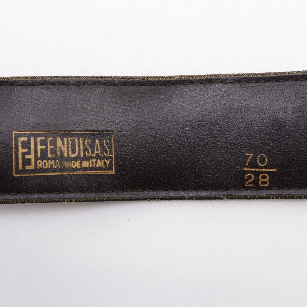 Fendi Fendi Fendi Zucca Nylon Canvas Belt Canvas Belt DUTY FREE for USA Size ONE SIZE - 16 Thumbnail