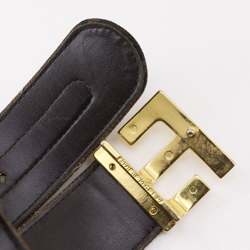 Fendi Fendi Fendi Zucca Nylon Canvas Belt Canvas Belt DUTY FREE for USA Size ONE SIZE - 5 Thumbnail