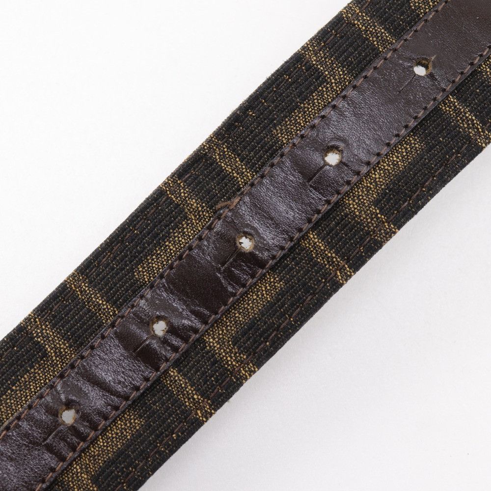 Fendi Fendi Fendi Zucca Nylon Canvas Belt Canvas Belt DUTY FREE for USA Size ONE SIZE - 6 Thumbnail
