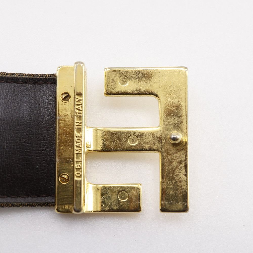 Fendi Fendi Fendi Zucca Nylon Canvas Belt Canvas Belt DUTY FREE for USA Size ONE SIZE - 9 Thumbnail