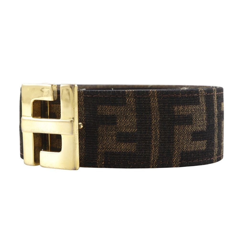 Fendi Fendi Fendi Zucca Nylon Canvas Belt Canvas Belt DUTY FREE for USA Size ONE SIZE - 2 Thumbnail
