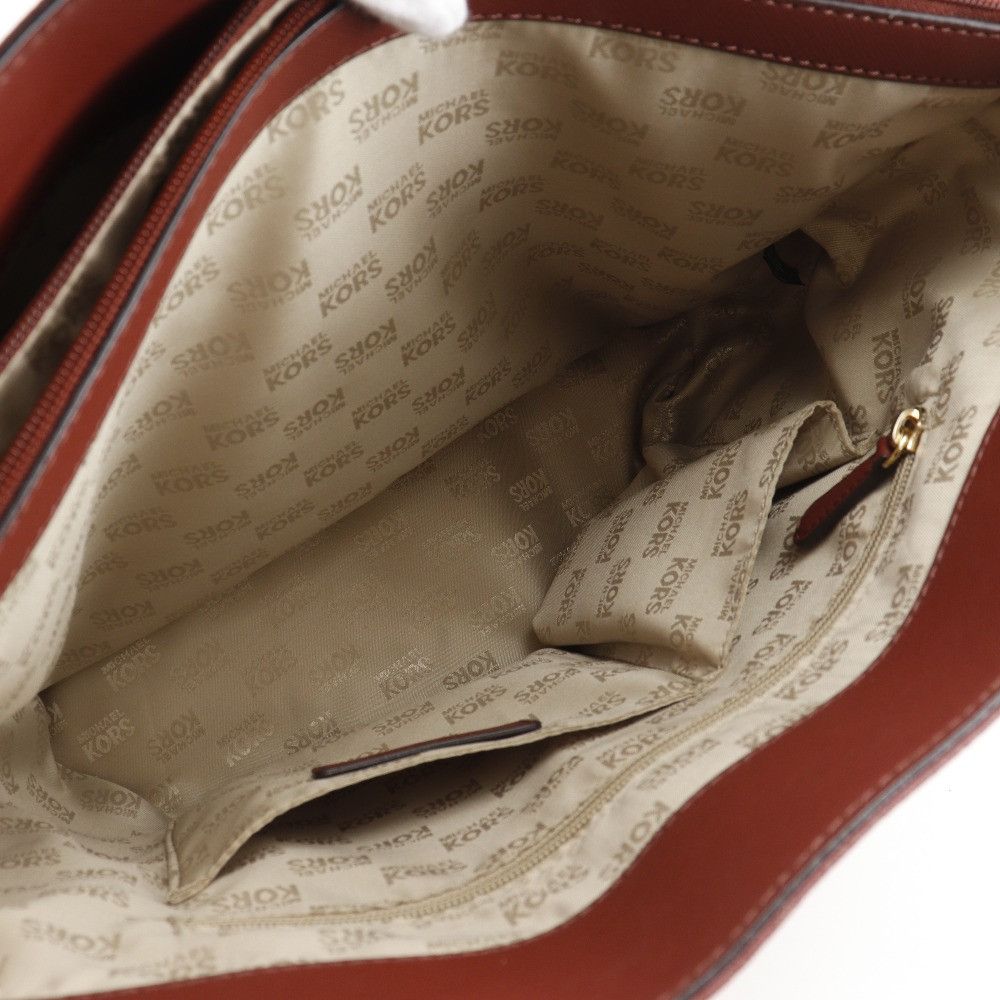 Michael Kors Michael Kors Michael Kors Leather Tote Bag Leather Tote Bag 35S6GTTT3L DUTY FREE for USA Size ONE SIZE - 9 Thumbnail