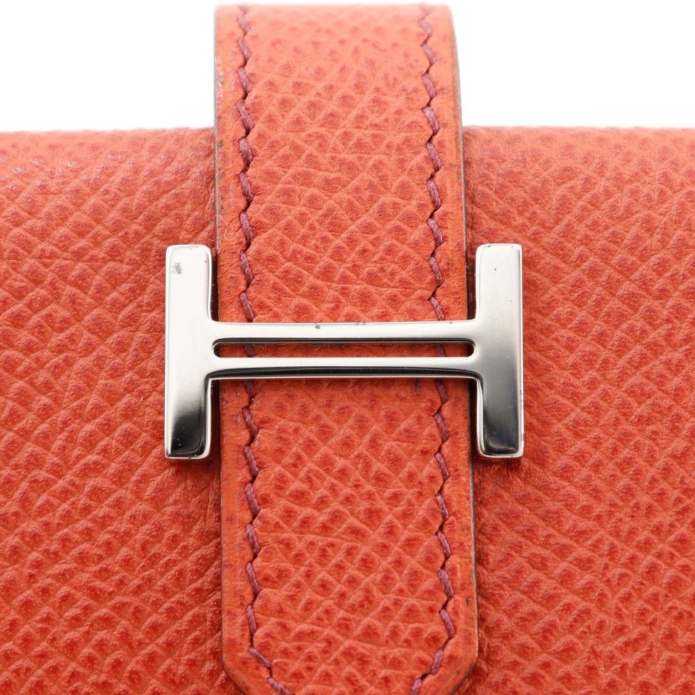 Hermes Hermes Hermès Béarn Veau Epsom Long Wallet Leather Long Wallet Stamp G (2003) DUTY FREE for USA Size ONE SIZE - 12 Thumbnail