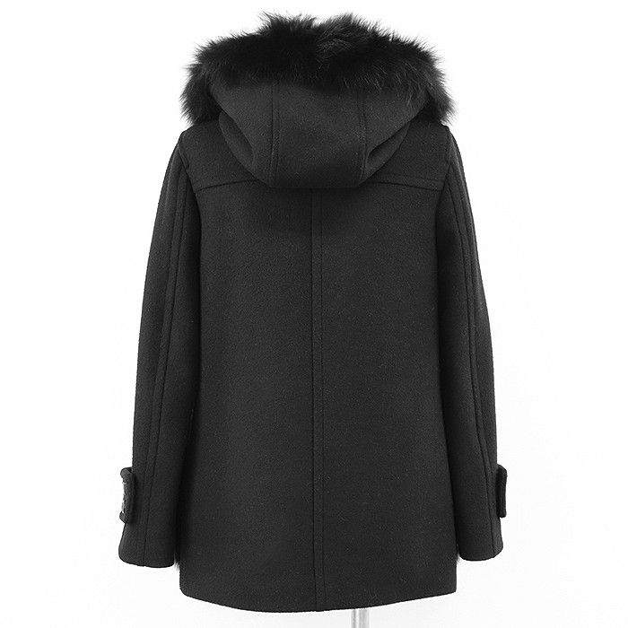 Other Other Diagram GRACE CONTINENTAL Fox Fur Wool 2way Coat Others Outerwear 35401120-0 DUTY FREE for USA Size ONE SIZE - 9 Thumbnail
