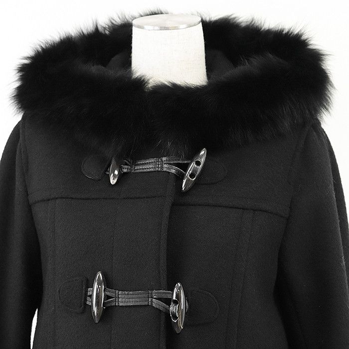 Other Other Diagram GRACE CONTINENTAL Fox Fur Wool 2way Coat Others Outerwear 35401120-0 DUTY FREE for USA Size ONE SIZE - 2 Thumbnail