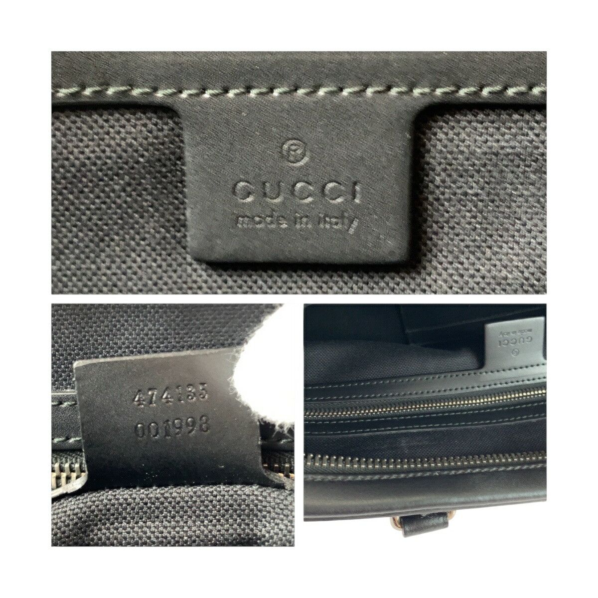 Gucci Gucci Gucci GG Supreme Canvas Business Bag Canvas Business Bag 474135 DUTY FREE for USA Size ONE SIZE - 4 Thumbnail