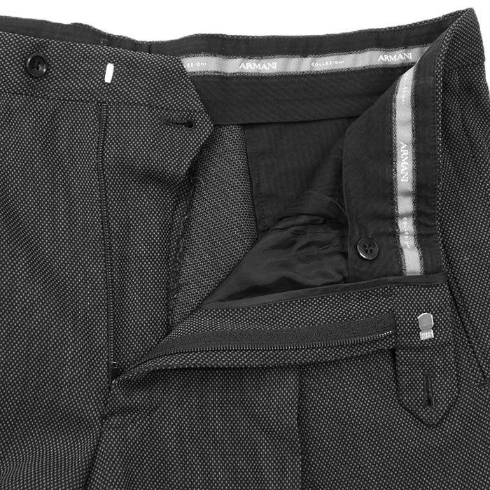 Armani Armani Armani Collezioni Wool Suit Set Leather Suits DUTY FREE for USA Size ONE SIZE - 9 Thumbnail