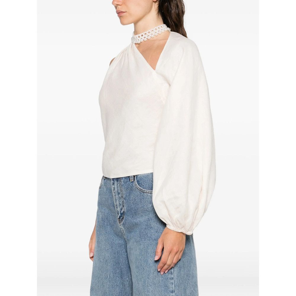 Self-Portrait Self-portrait NEUTRALS Tops - Blouses Size M / US 6-8 / IT 42-44 - 5 Thumbnail