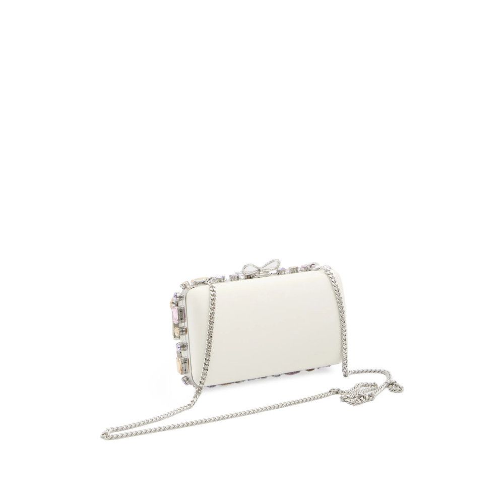 Self-Portrait Self-portrait WHITE Clutch Bags Size ONE SIZE - 2 Thumbnail