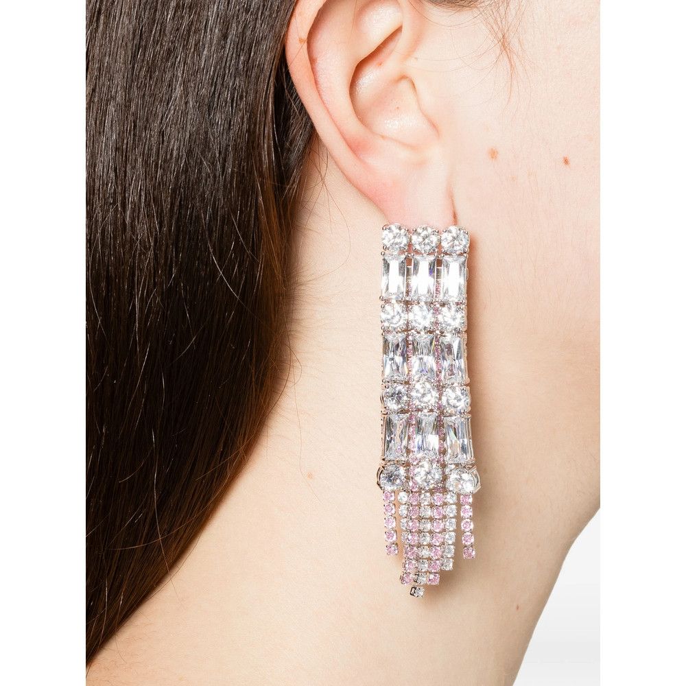 Self-Portrait Self-portrait SILVER Earrings Size ONE SIZE - 3 Thumbnail