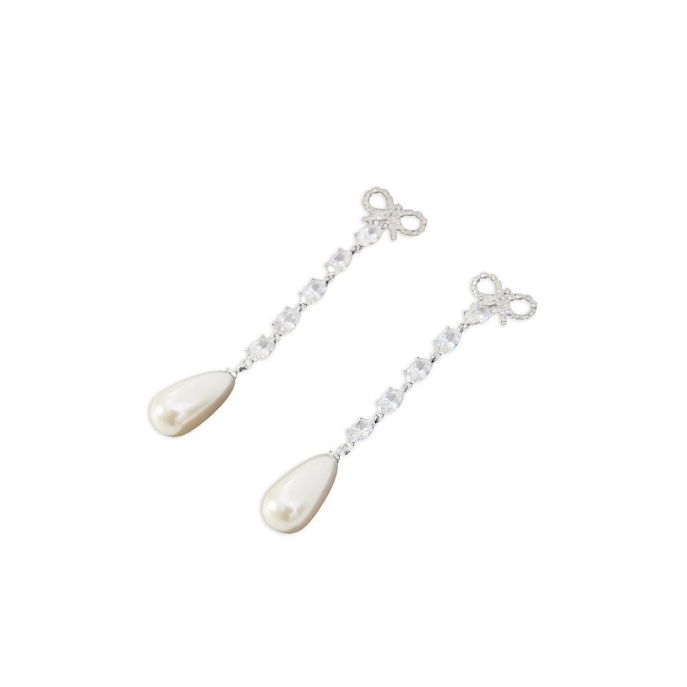 Self-Portrait Self-portrait SILVER Earrings Size ONE SIZE - 2 Thumbnail