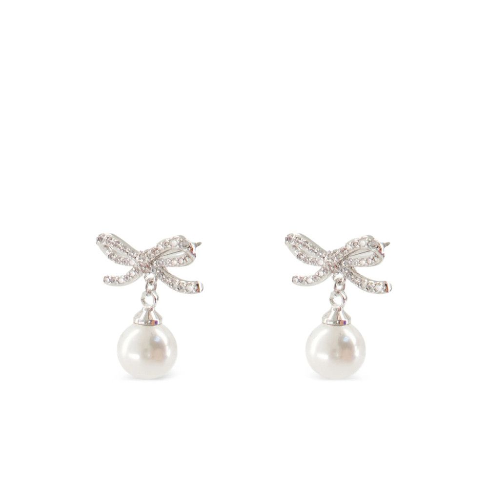 Self-Portrait Self-portrait SILVER Earrings Size ONE SIZE - 2 Thumbnail