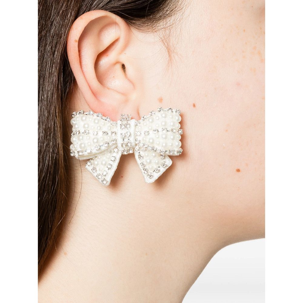 Self-Portrait Self-portrait SILVER Earrings Size ONE SIZE - 2 Thumbnail