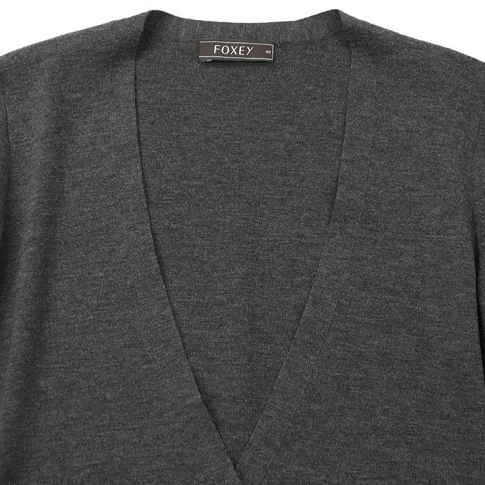 Other Other FOXEY 27326 Wool Cardigan Others Tops 27326 DUTY FREE for USA Size ONE SIZE - 9 Thumbnail