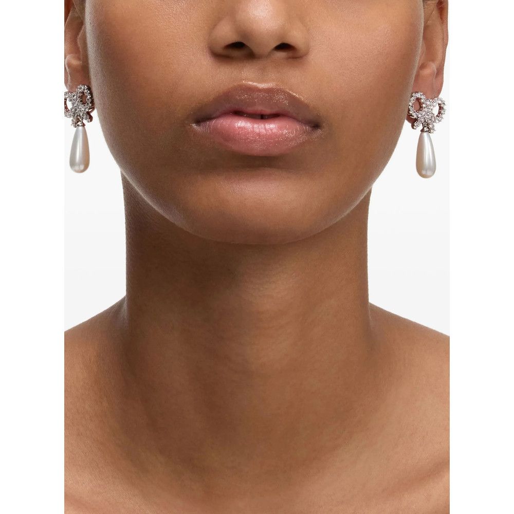 Self-Portrait Self-portrait SILVER Earrings Size ONE SIZE - 2 Thumbnail