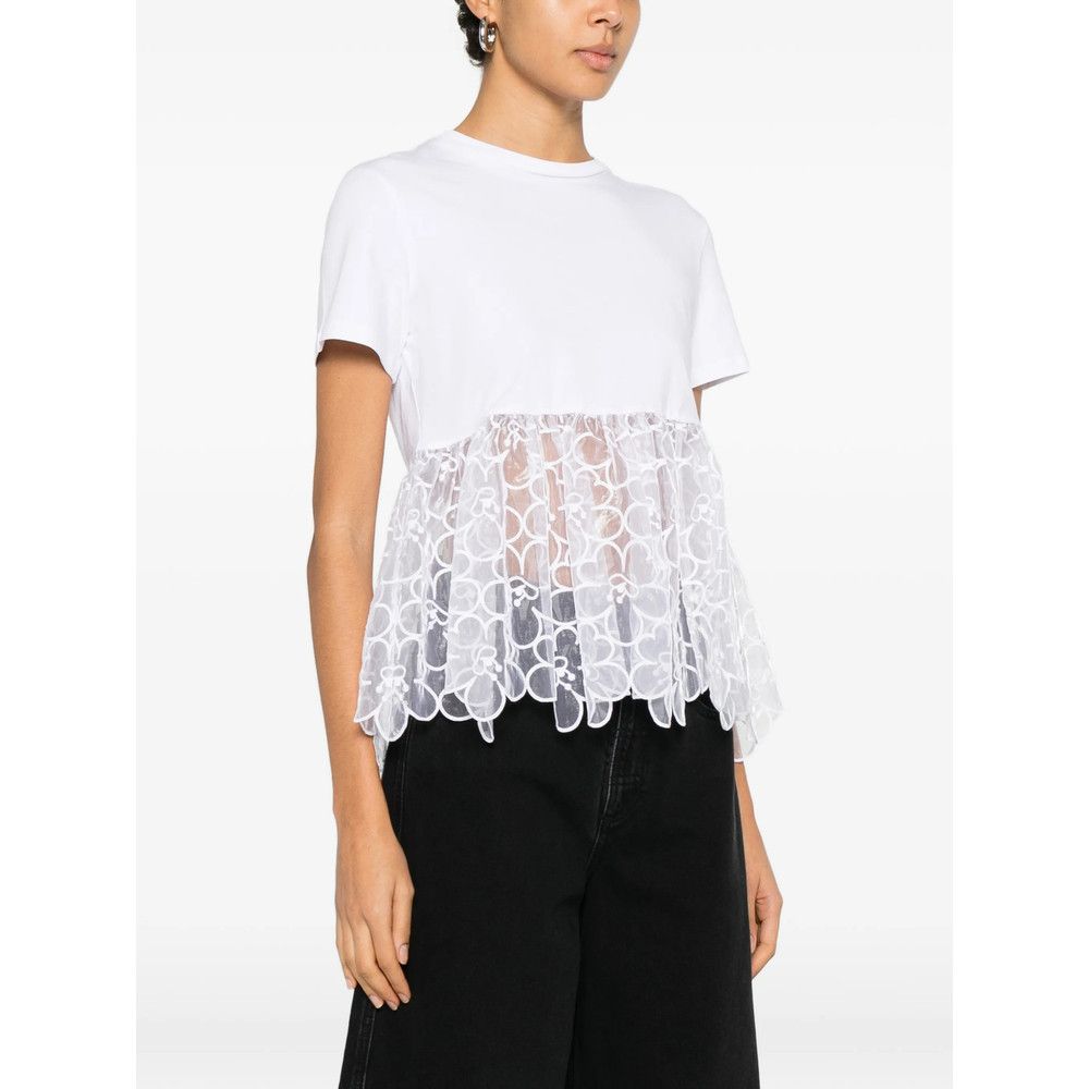 Cecilie Bahnsen WHITE Tops - T-shirts & Jerseys