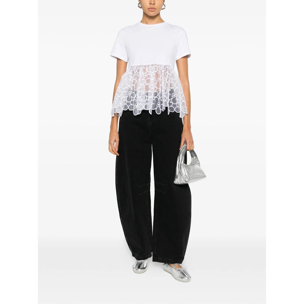 Cecilie Bahnsen WHITE Tops - T-shirts & Jerseys
