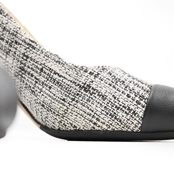 Chanel Chanel Chanel G31983 Tweed Pumps Cotton Shoes G31983 DUTY FREE for USA Size ONE SIZE - 5 Thumbnail