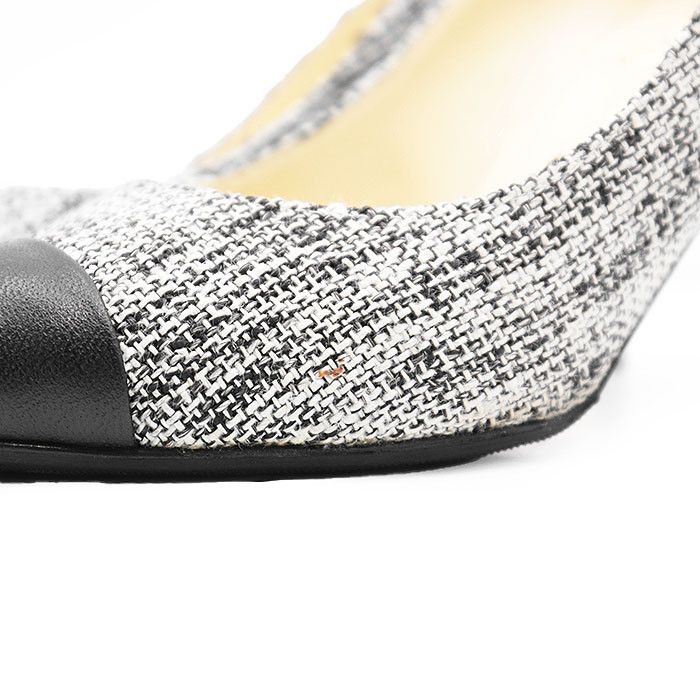 Chanel Chanel Chanel G31983 Tweed Pumps Cotton Shoes G31983 DUTY FREE for USA Size ONE SIZE - 4 Thumbnail