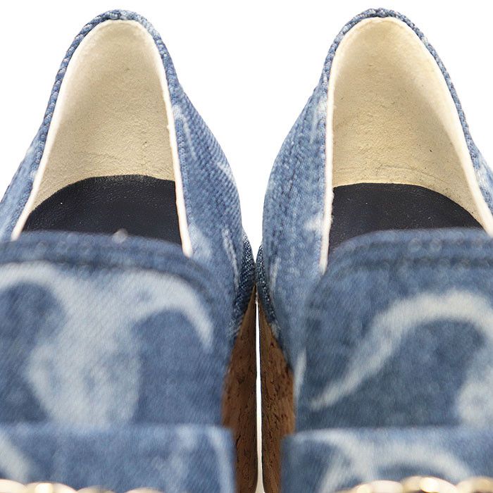 Chanel Chanel Chanel 23B G45142 Denim Loafer Denim Shoes G45142 DUTY FREE for USA Size ONE SIZE - 8 Thumbnail