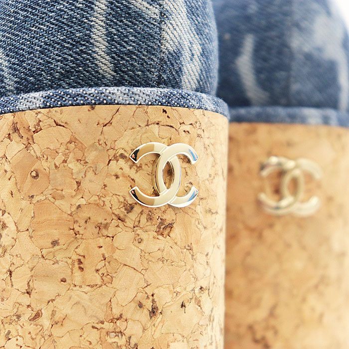 Chanel Chanel Chanel 23B G45142 Denim Loafer Denim Shoes G45142 DUTY FREE for USA Size ONE SIZE - 6 Thumbnail