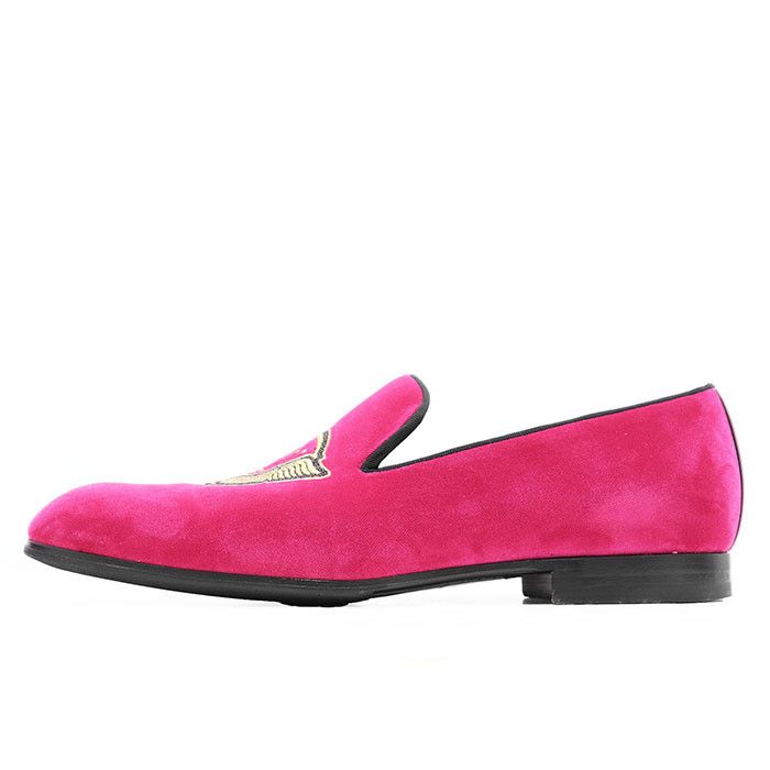 Louis Vuitton Louis Vuitton Louis Vuitton Opera Pumps Velour Loafers Leather Shoes DUTY FREE for USA Size ONE SIZE - 5 Thumbnail
