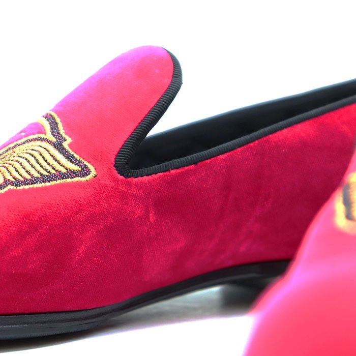 Louis Vuitton Louis Vuitton Louis Vuitton Opera Pumps Velour Loafers Leather Shoes DUTY FREE for USA Size ONE SIZE - 12 Thumbnail