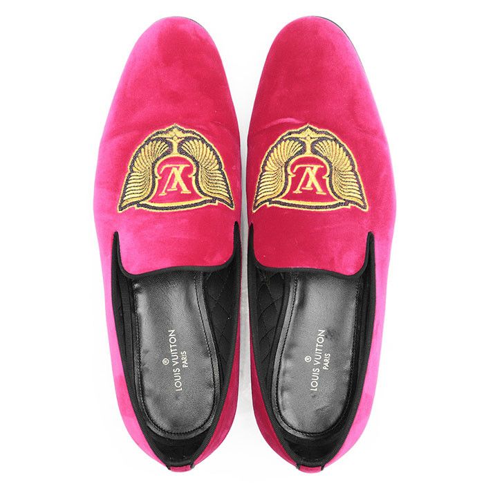 Louis Vuitton Louis Vuitton Louis Vuitton Opera Pumps Velour Loafers Leather Shoes DUTY FREE for USA Size ONE SIZE - 8 Thumbnail