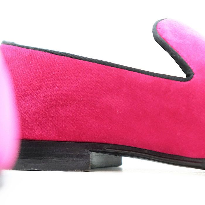 Louis Vuitton Louis Vuitton Louis Vuitton Opera Pumps Velour Loafers Leather Shoes DUTY FREE for USA Size ONE SIZE - 13 Thumbnail
