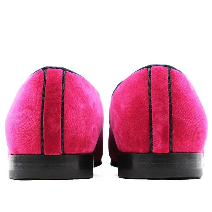 Louis Vuitton Louis Vuitton Louis Vuitton Opera Pumps Velour Loafers Leather Shoes DUTY FREE for USA Size ONE SIZE - 6 Thumbnail