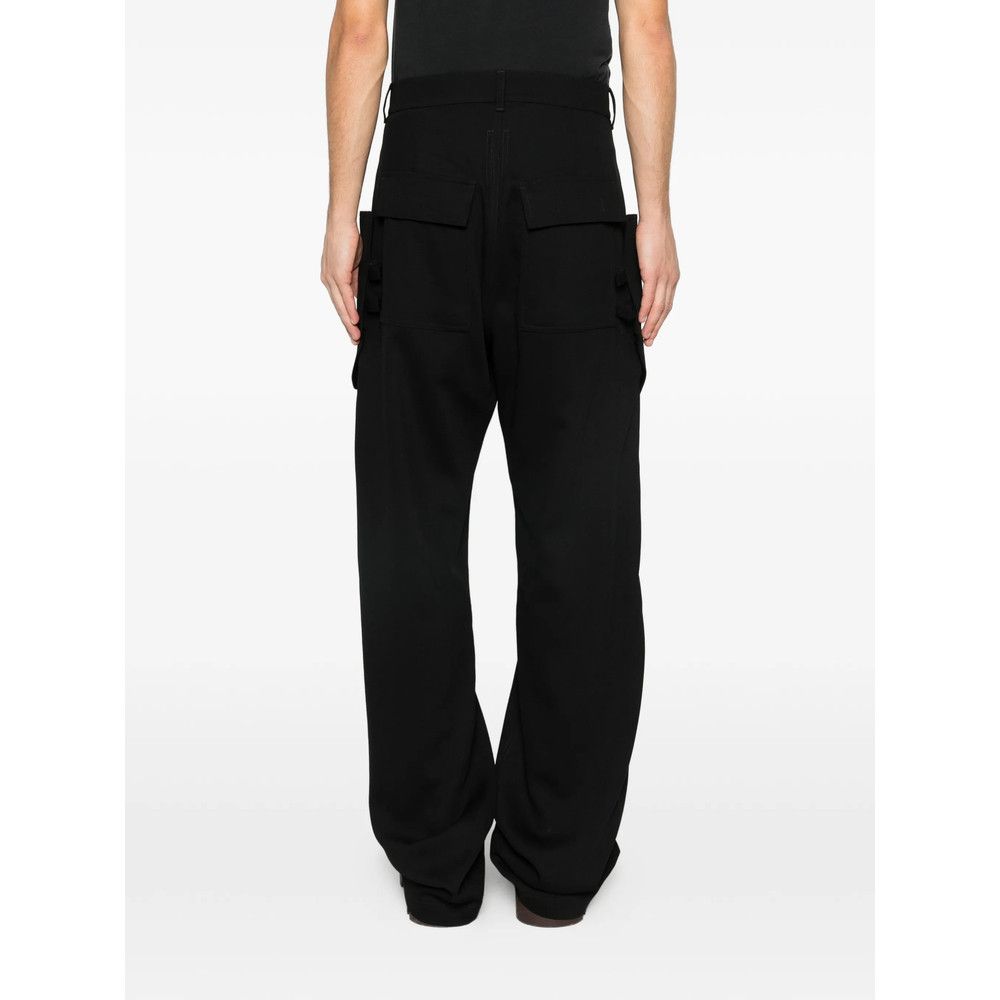 Rick Owens Rick Owens BLACK Trousers - Wide-Leg Trousers Size US 30 / EU 46 - 2 Thumbnail