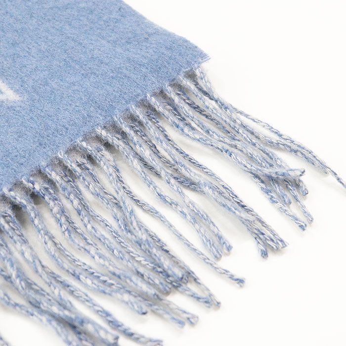 Louis Vuitton Louis Vuitton Louis Vuitton Echarpe Reykjavik Cashmere Scarf Natural Material Scarf M75704 DUTY FREE for USA Size ONE SIZE - 7 Thumbnail