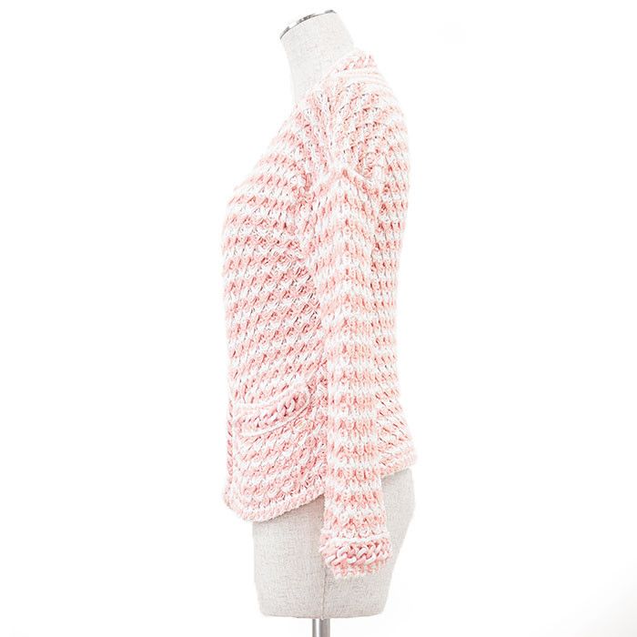 Chanel Chanel Chanel P58578 Tweed Cotton Blend Cardigan Cotton Tops P58578 DUTY FREE for USA Size ONE SIZE - 14 Thumbnail
