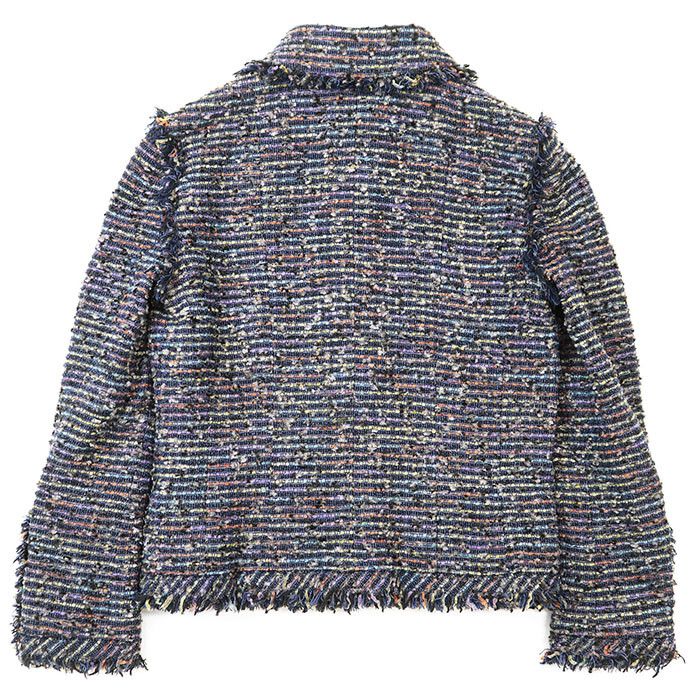 Chanel Chanel Chanel Tweed Jacket Cotton Outerwear 05A P26321 DUTY FREE for USA Size ONE SIZE - 15 Thumbnail