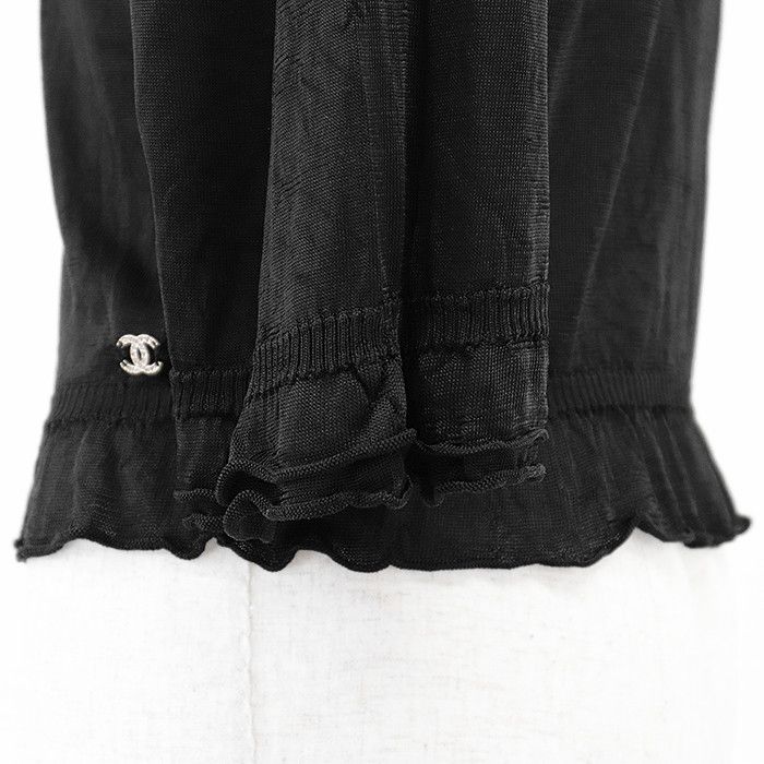 Chanel Chanel Chanel P74998 100% Silk Knit Top Others Tops P74998 DUTY FREE for USA Size ONE SIZE - 7 Thumbnail