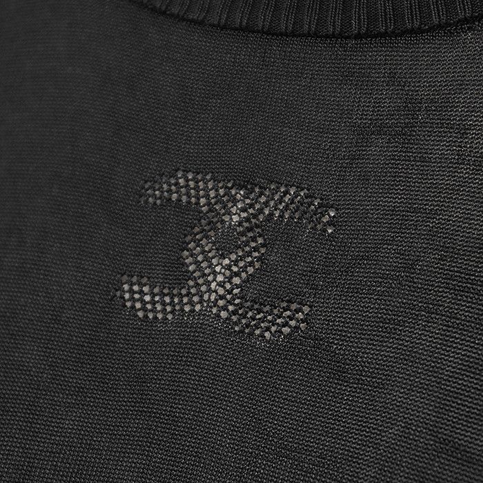 Chanel Chanel Chanel P74998 100% Silk Knit Top Others Tops P74998 DUTY FREE for USA Size ONE SIZE - 4 Thumbnail
