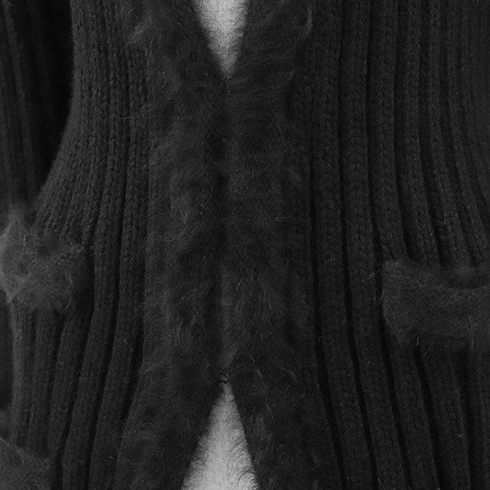 Chanel Chanel Chanel 02A P19710 Angora Blend Knit Cardigan Others Tops 02A P19710 DUTY FREE for USA Size ONE SIZE - 3 Thumbnail