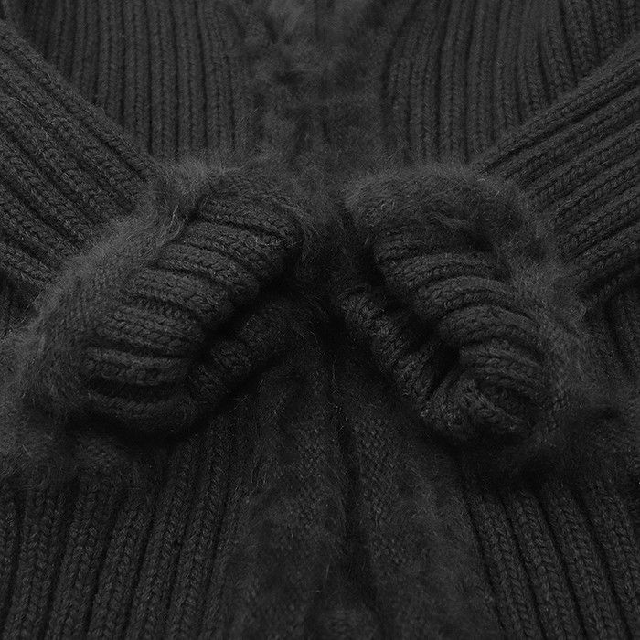 Chanel Chanel Chanel 02A P19710 Angora Blend Knit Cardigan Others Tops 02A P19710 DUTY FREE for USA Size ONE SIZE - 11 Thumbnail