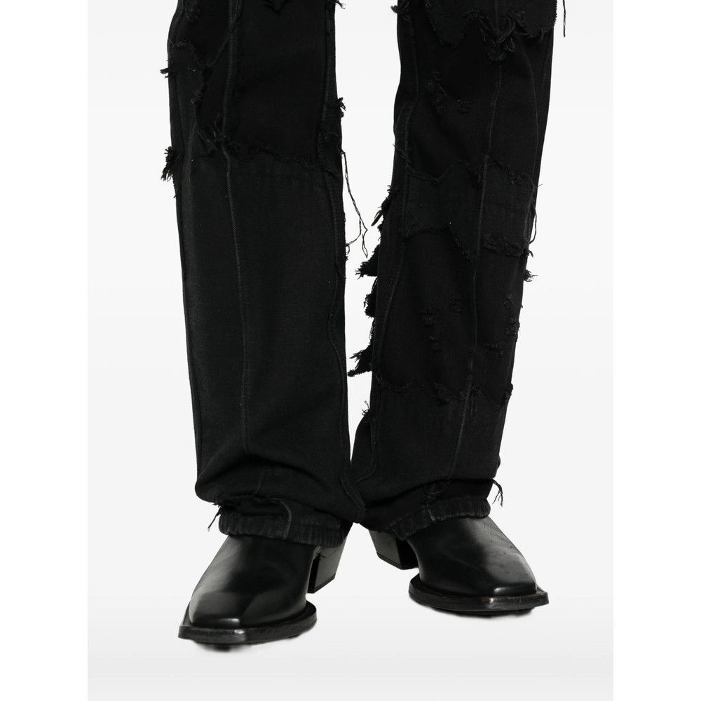 Who Decides War Who Decides War BLACK Denim - Bootcut Jeans Size US 30 / EU 46 - 3 Thumbnail