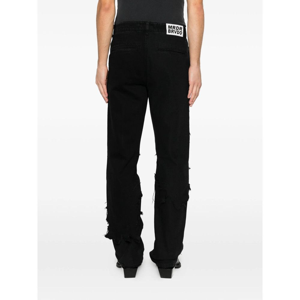 Who Decides War Who Decides War BLACK Denim - Bootcut Jeans Size US 32 / EU 48 - 4 Thumbnail