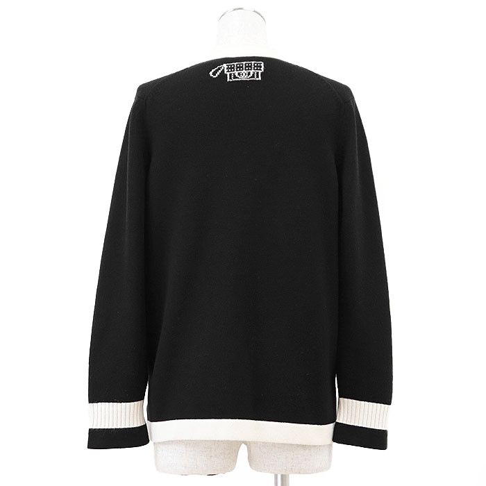 Chanel Chanel Chanel 08A P34305 Cashmere Cardigan Leather Outerwear 08A P34305 DUTY FREE for USA Size ONE SIZE - 6 Thumbnail