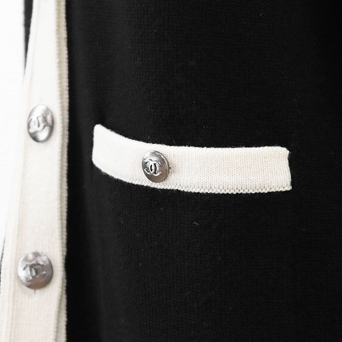 Chanel Chanel Chanel 08A P34305 Cashmere Cardigan Leather Outerwear 08A P34305 DUTY FREE for USA Size ONE SIZE - 13 Thumbnail