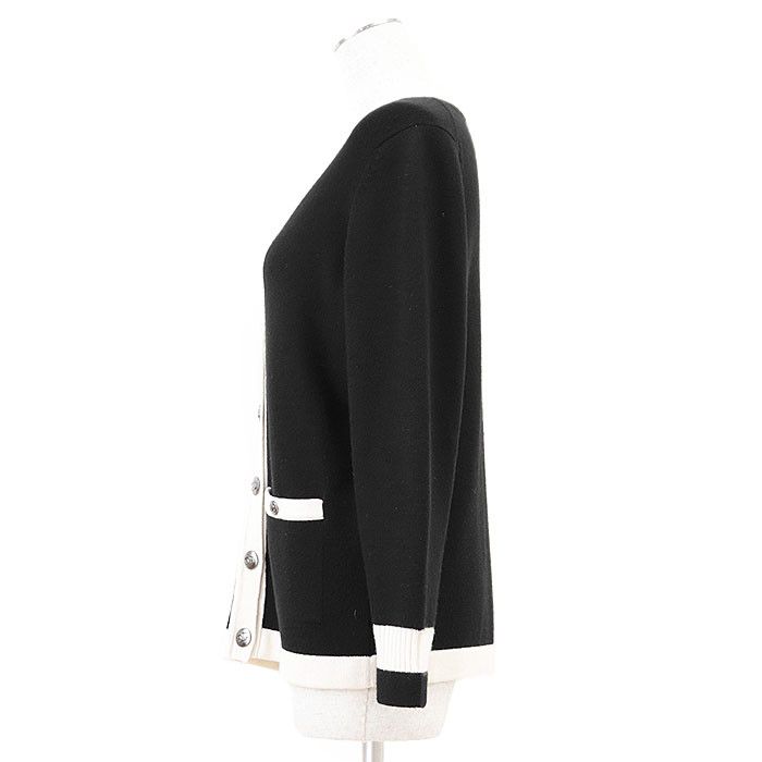 Chanel Chanel Chanel 08A P34305 Cashmere Cardigan Leather Outerwear 08A P34305 DUTY FREE for USA Size ONE SIZE - 15 Thumbnail