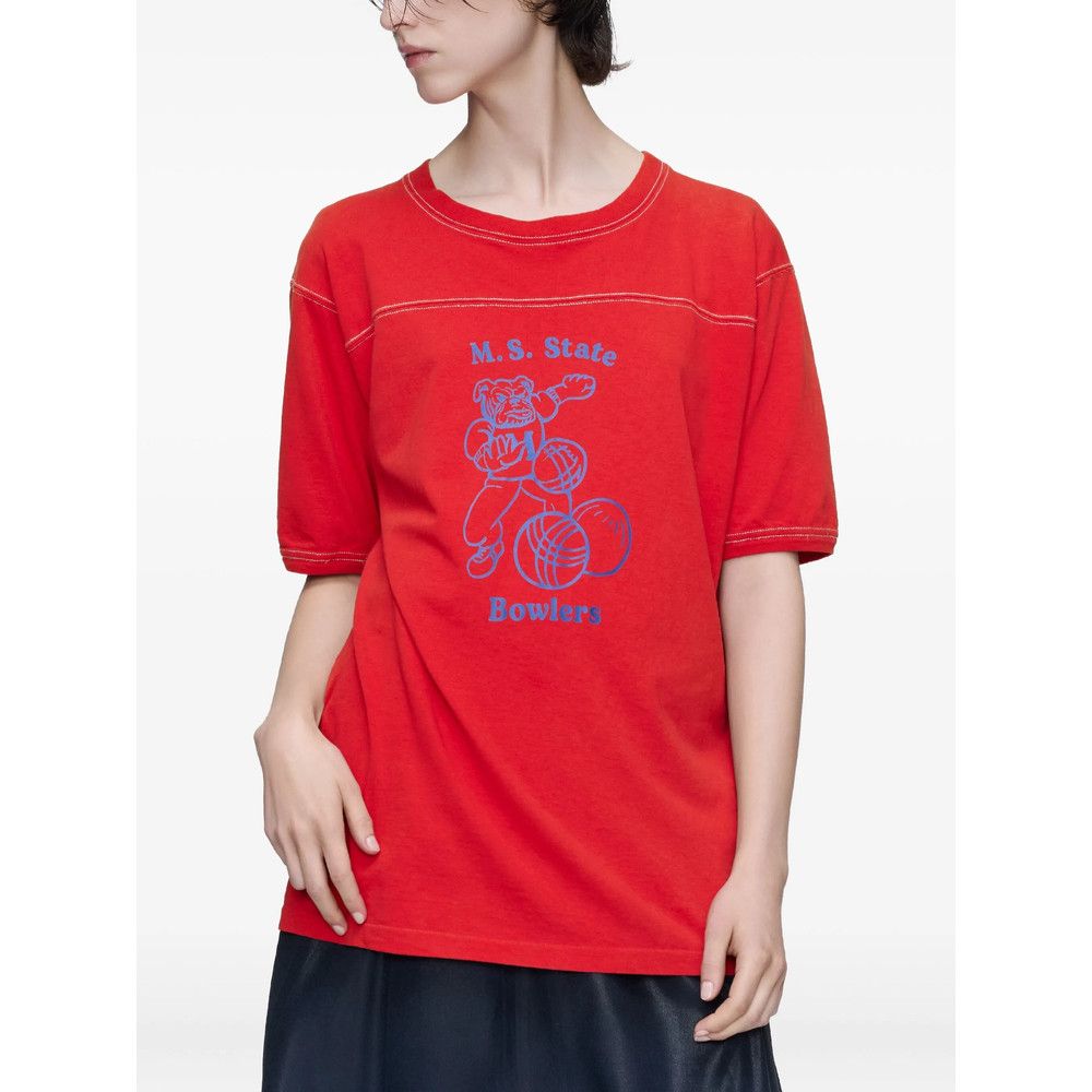 Maison Margiela Maison Margiela RED Tops - T-shirts & Jerseys Size M / US 6-8 / IT 42-44 - 2 Thumbnail